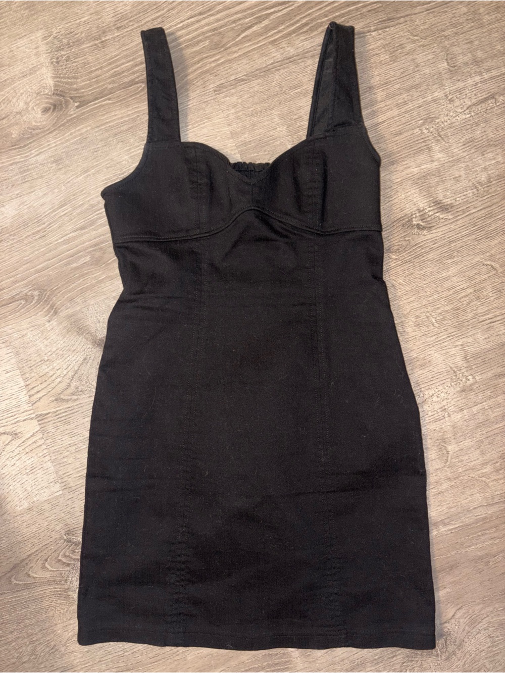 Forever 21 Black Backless Bodycon Mini Dress